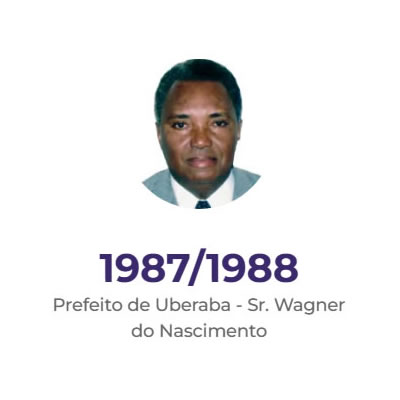 Presidente da AMVALE - Gestão 1987/1988