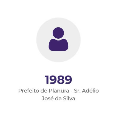 Presidente da AMVALE - Gestão 1989