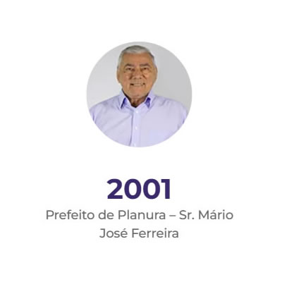 Presidente da AMVALE - Gestão 2001